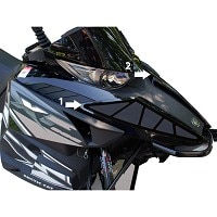 Ventilationskit Arctic Cat, 2-delar