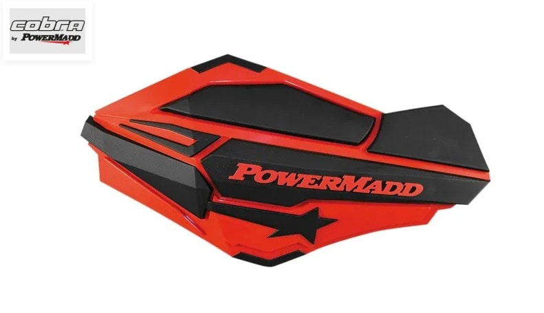 Handskydd PowerMadd Sentinel, Röd/Svart