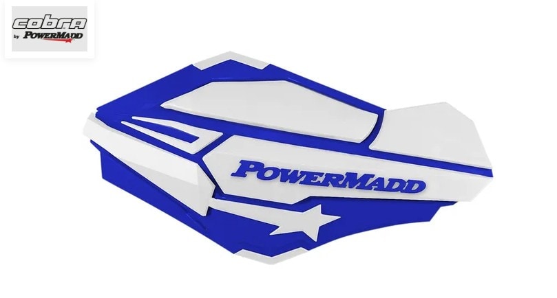 Handskydd PowerMadd Sentinel, Blå/Vit