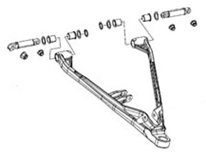 Bussningssats A-arm Polaris