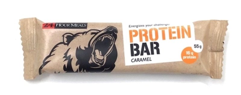 24 Hour Meals Protein Bar, Karamel