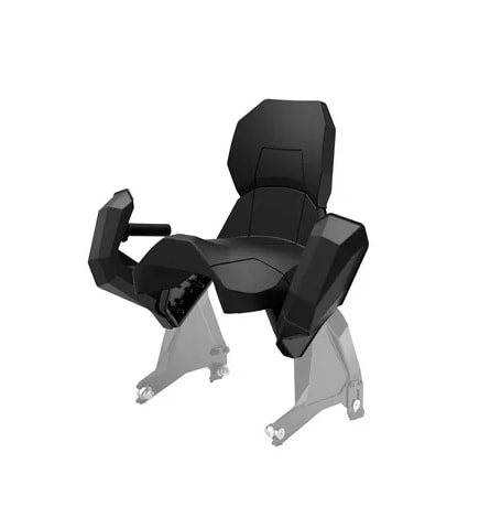 Passagerardyna Kimpex Seat Jack DX med handtagsvärme