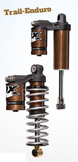 Boggiestötdämpare Fox 1.5 Zero C2, 2.0 Zero RC2, Yamaha
