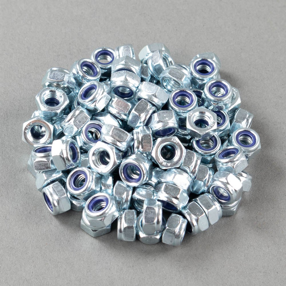 Låsmutter M6 x 1,0 100-Pack