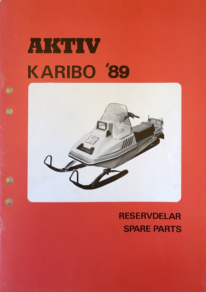 Reservdelskatalog Aktiv Karibo (A4-utskrift)