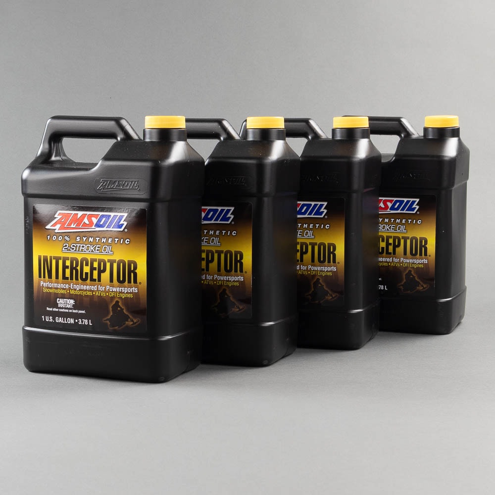 2-taktsolja Amsoil Interceptor 4 x 3,78 liter