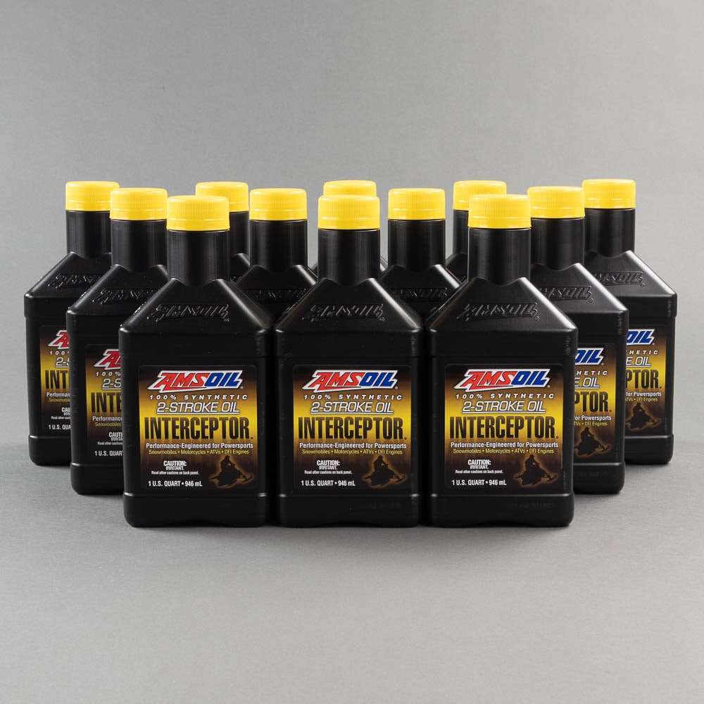 2-taktsolja Amsoil Interceptor 12 x 0,946 liter