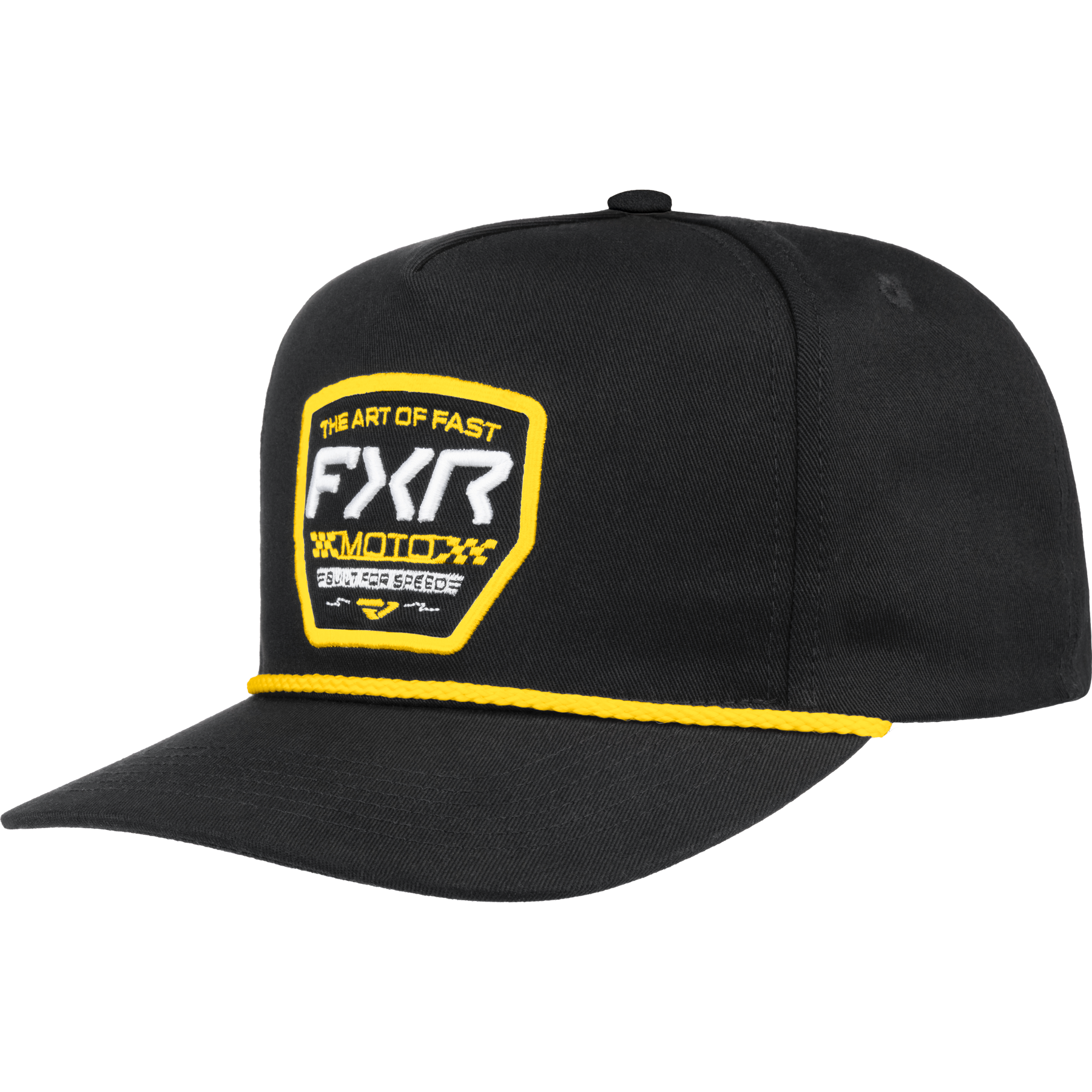 Keps FXR Art Of Fast, Black/Yellow