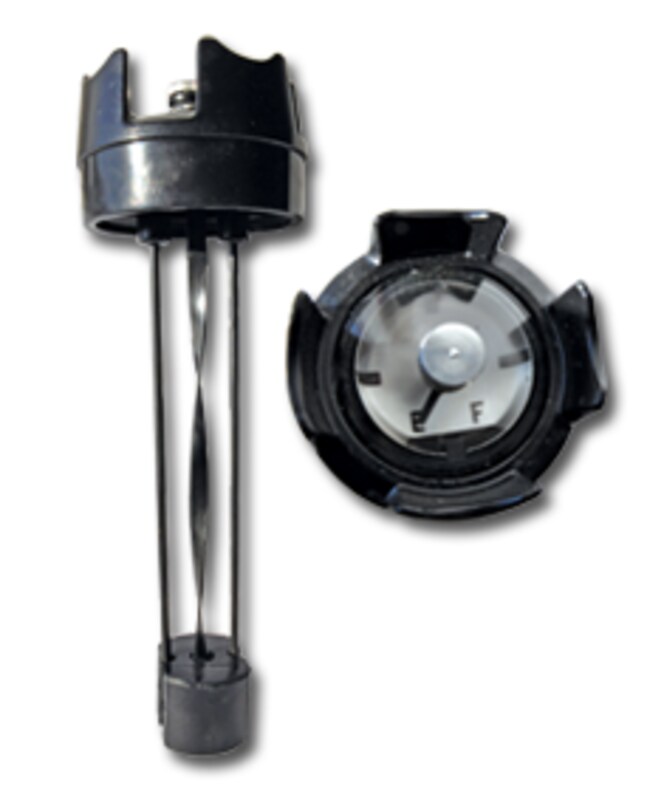 Tanklock med mätare 180mm Scepter