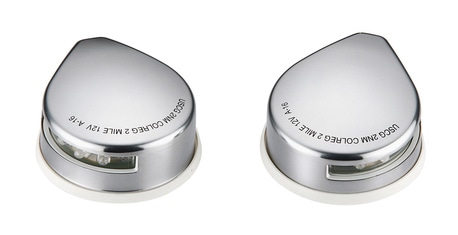 Lanterna LED par - polerat rostfritt stål 