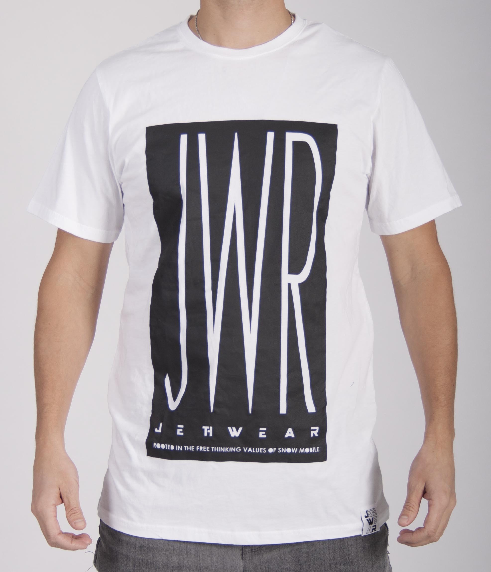 Jethwear T-shirt JWR Tee Svart/Vit