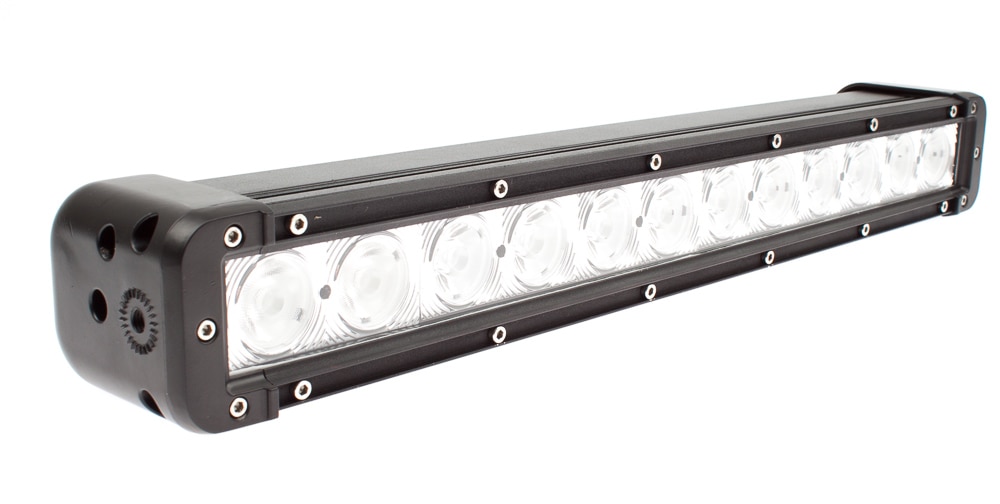 LED ljusramp 120W (12x10W), rak