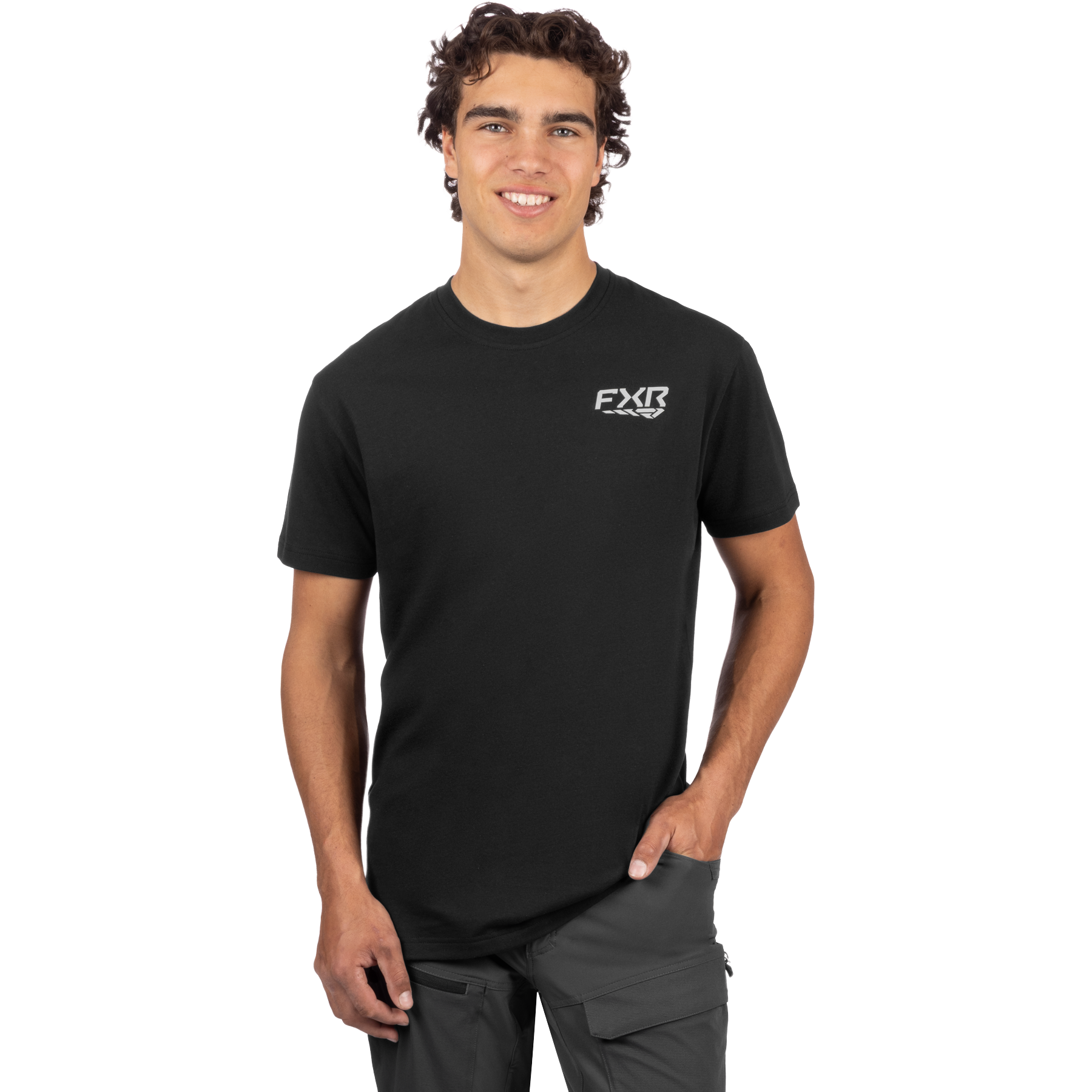 T-Shirt FXR Ascend, Black/Orange