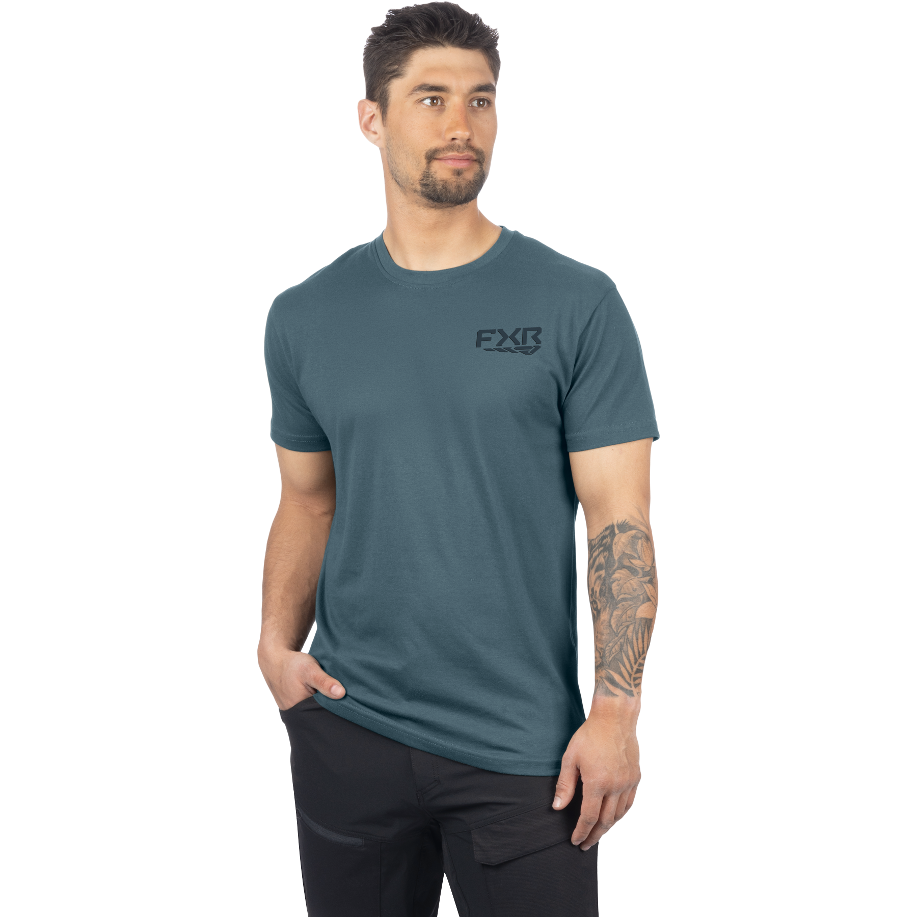 T-Shirt FXR Ascend, Steel