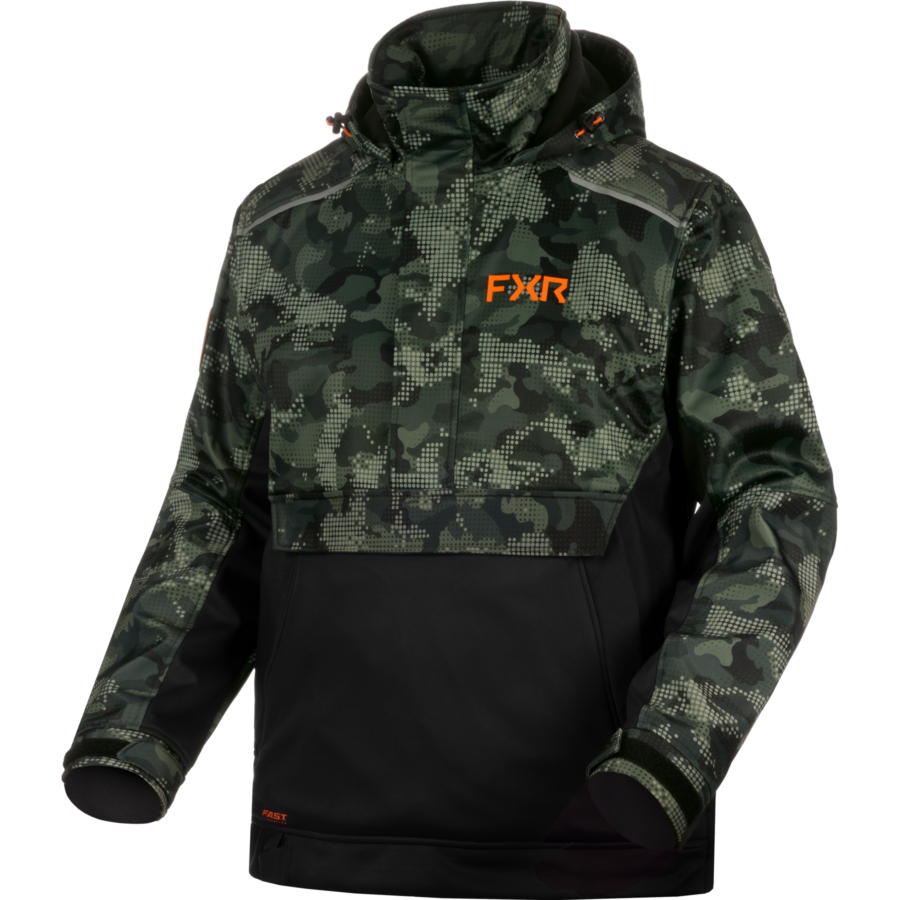 Anorak FXR Evolution Tech, Olive Drift Camo