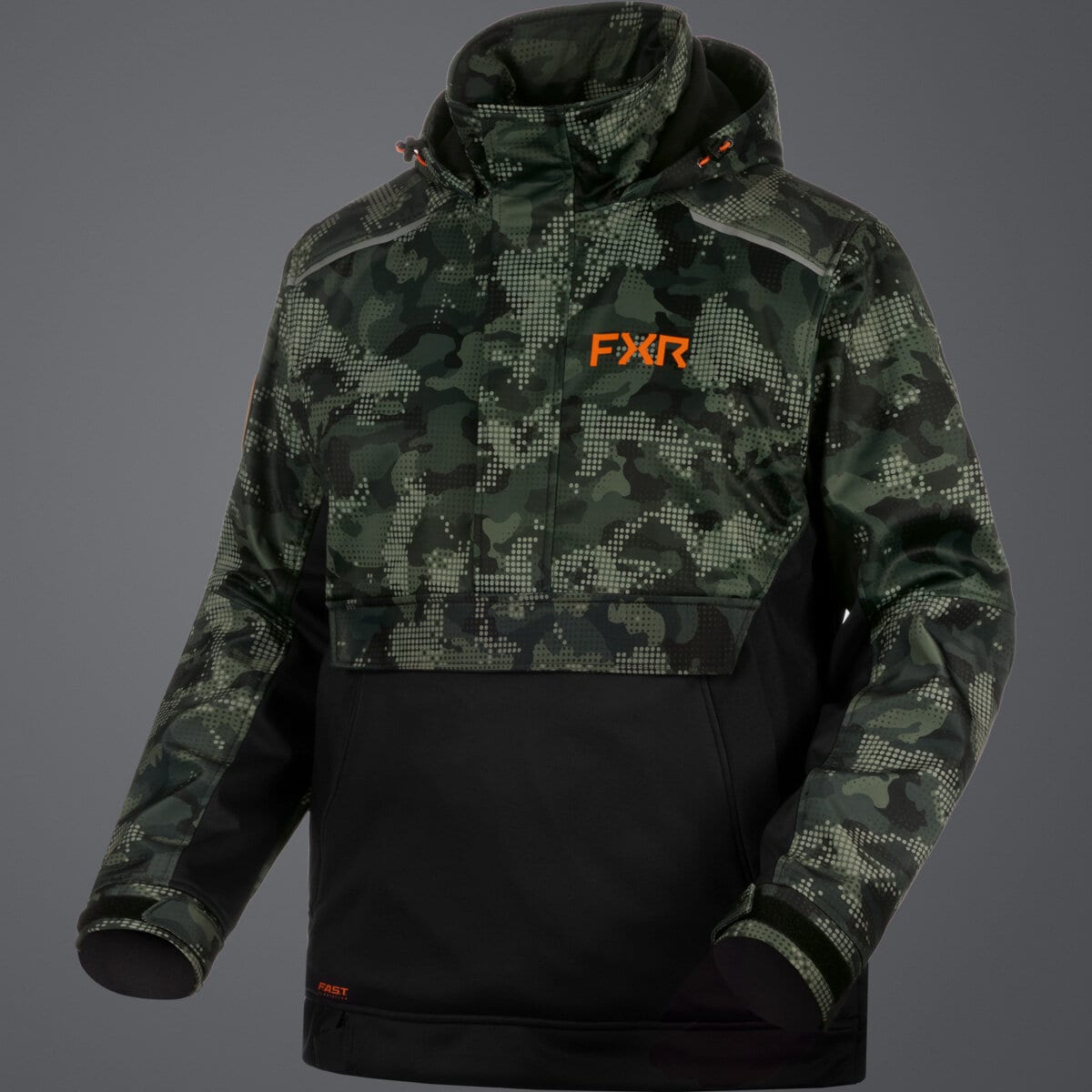Anorak FXR Evolution Tech, Olive Drift Camo
