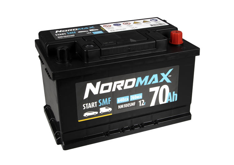 Batteri Nordmax SMF 70Ah 