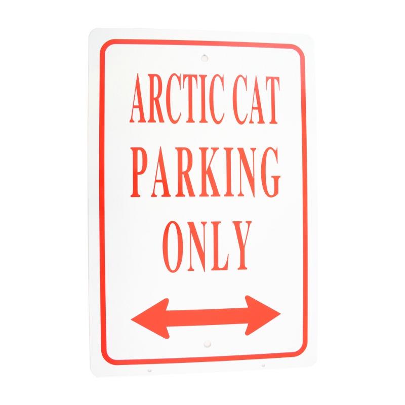 Plåtskylt Arctic Cat Parking Only