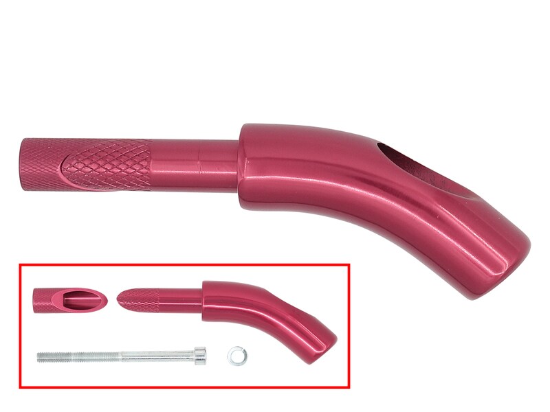Styrhook Sno-X stål 45' Rosa