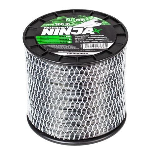 Trimmerlina tvåkärnig 2.0 mm 360 m Ninja