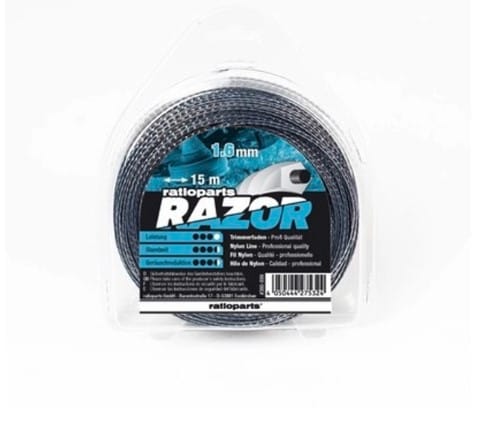 Trimmerlina tvåkärnig 1.6 mm 15 m Razor