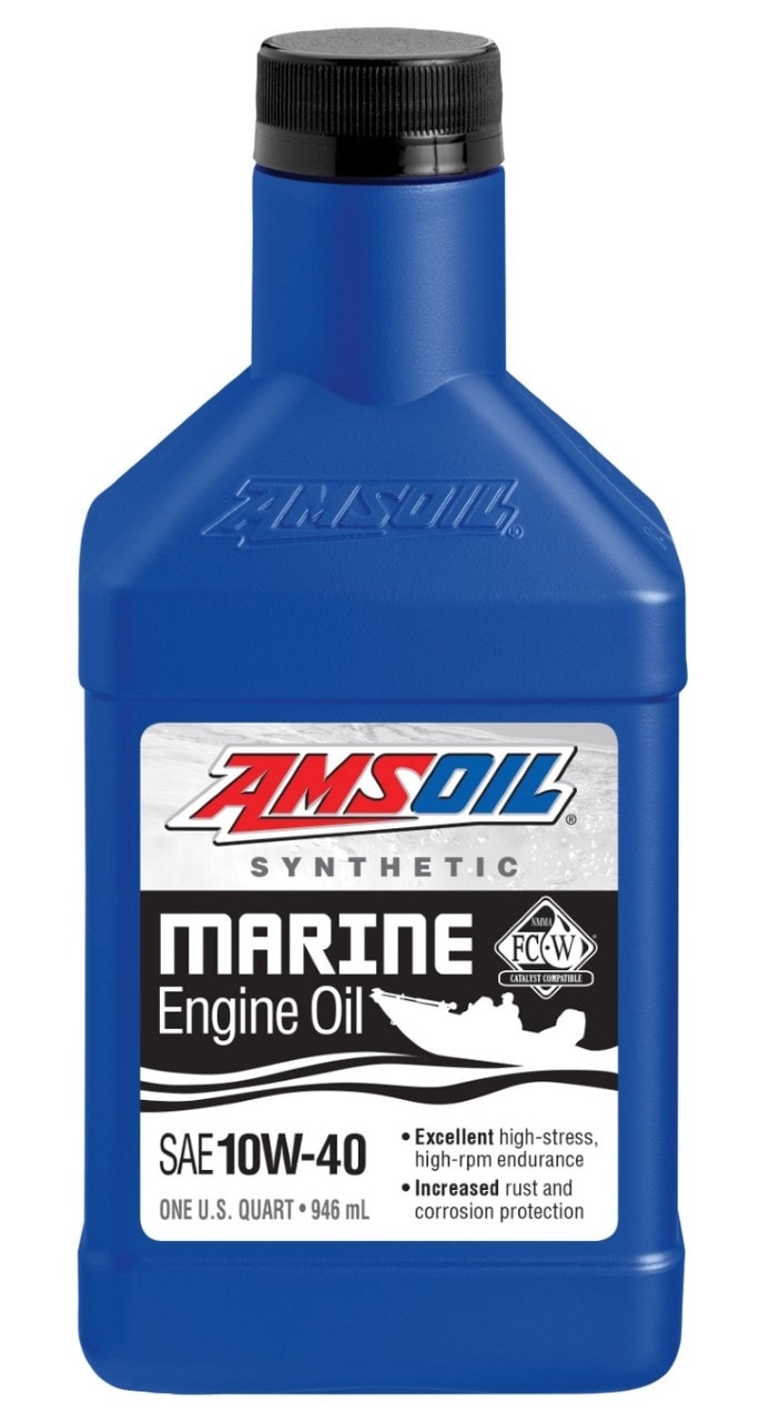 4-taktsolja Amsoil 10W-40 0,946 liter