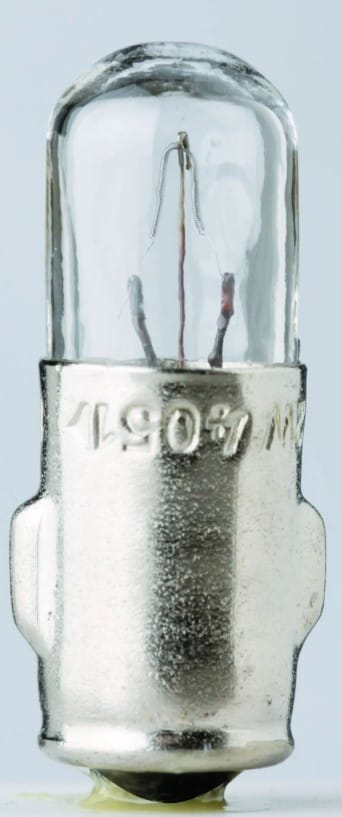 Glödlampa 12V 2W BA7S