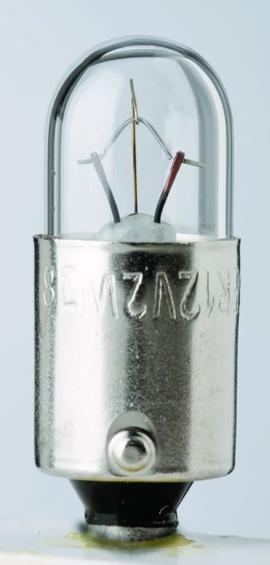 Glödlampa 12V 2W BA9S