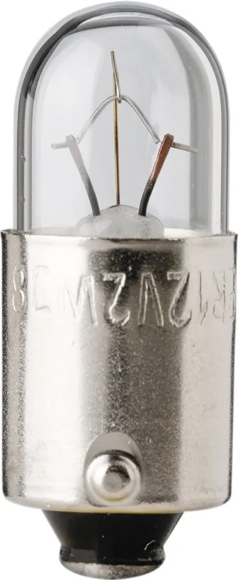 Glödlampa 12V 3W BA9S