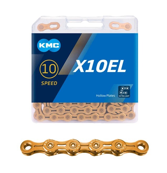 Kedja KMC X10EL 10-delad 114L