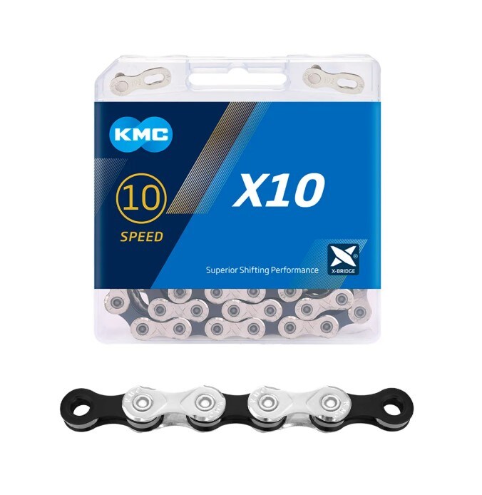 Kedja KMC X10 10-delad 114L