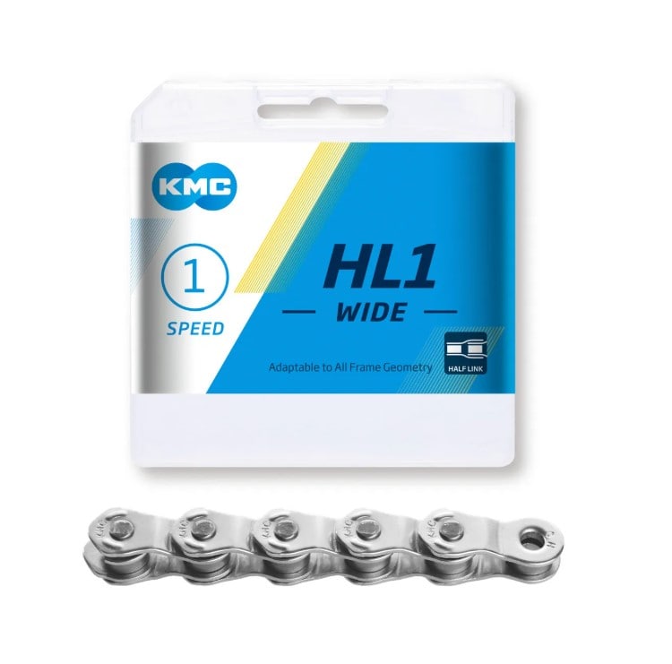 Kedja KMC HL1 Wide Silver 100L