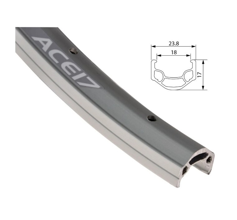 Fälg ALEX 26" 18-559 ACE 17 36h