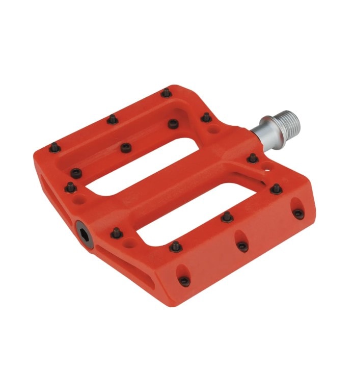 Pedal CAVO 9/16" Flat/BMX röd