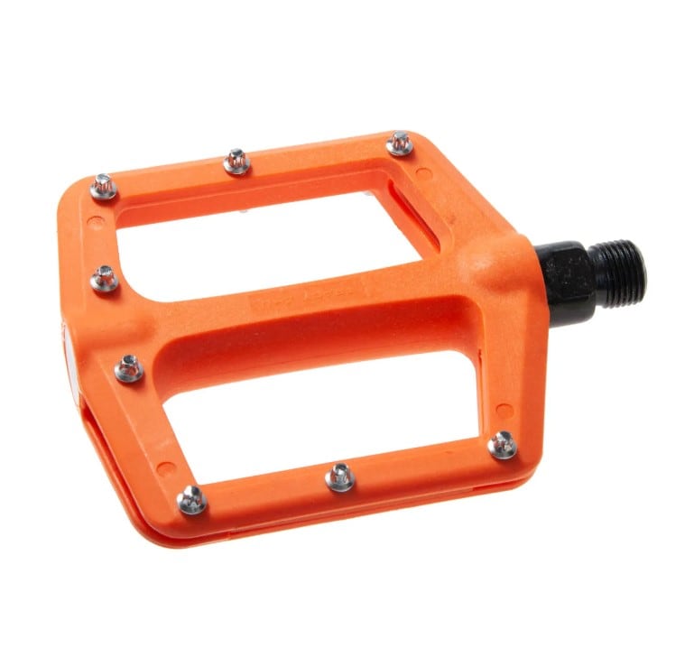 Pedal Cavo 9/16" Flat/BMX polyamid Orange