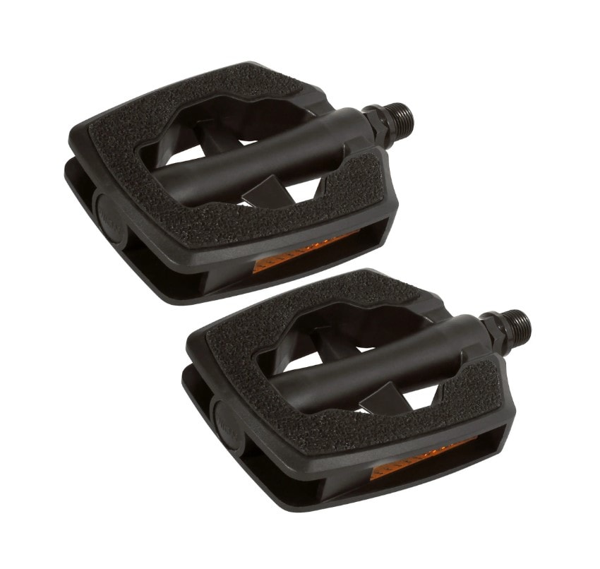 Pedal 9/16" UNION Sandblock SP-880 alu svart