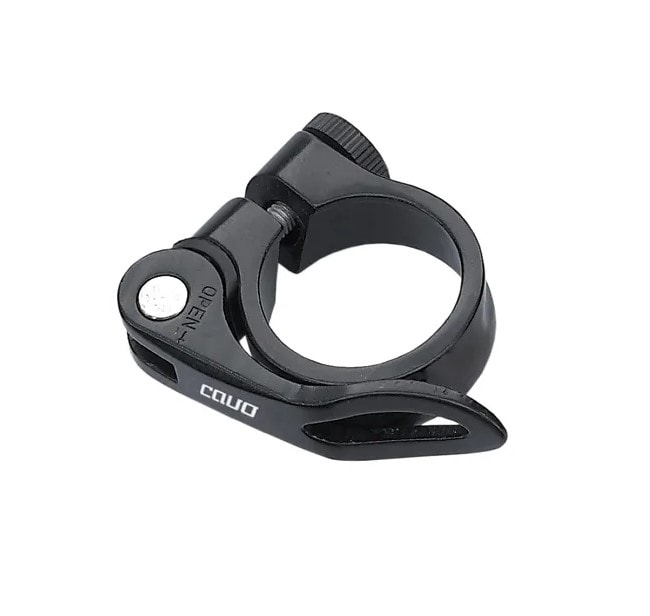 Sadelstolpsklamma CAVO QR 28.6mm alu svart