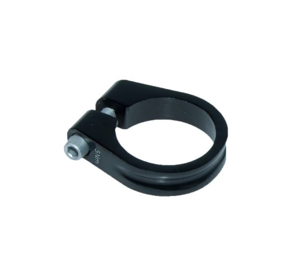 Sadelstolpsklamma CAVO 28.6mm svart