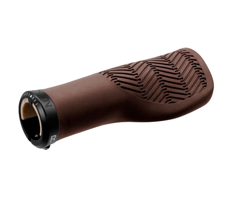 Handtag Herrmans Nucore Tour Wave 130mm Brun Ø22mm