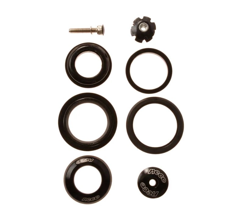 Styrlager NECO 1 1/8"-1.5" A-head semi-integrerat
