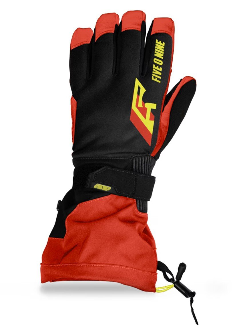 Handskar 509 Backcountry, Red-Vis 