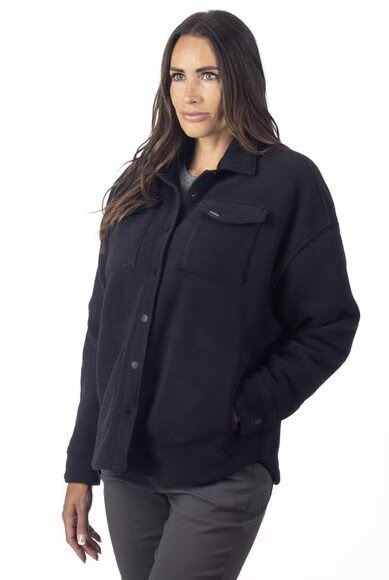 Fleecejacka Klim W´s Darby Canyon Shirt, Black 