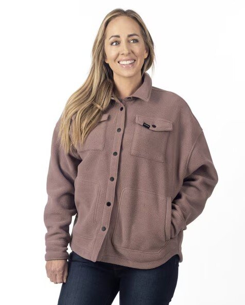 Fleecejacka Klim W´s Darby Canyon Shirt, Twilight Mauve