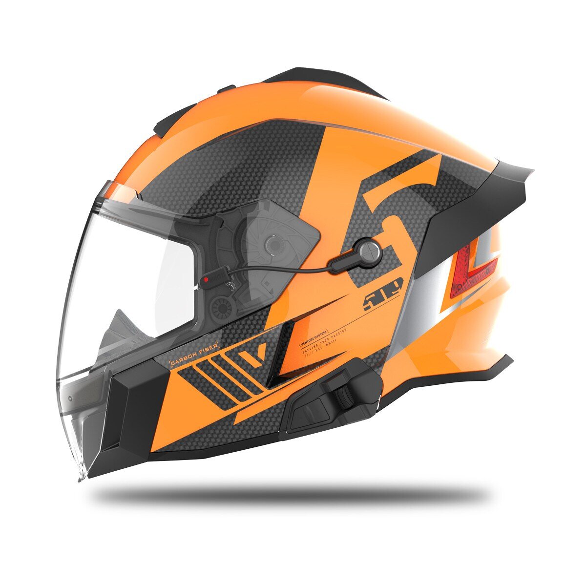 Hjälm 509 Delta V Carbon Commander, Orange 