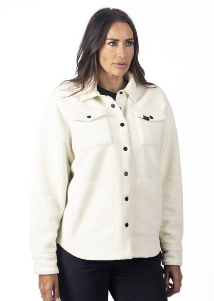 Fleecejacka Klim W´s Darby Canyon Shirt, Papyrus