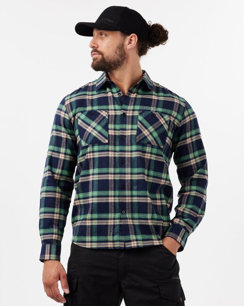 Skjorta TOBE Sonora, Black/Green