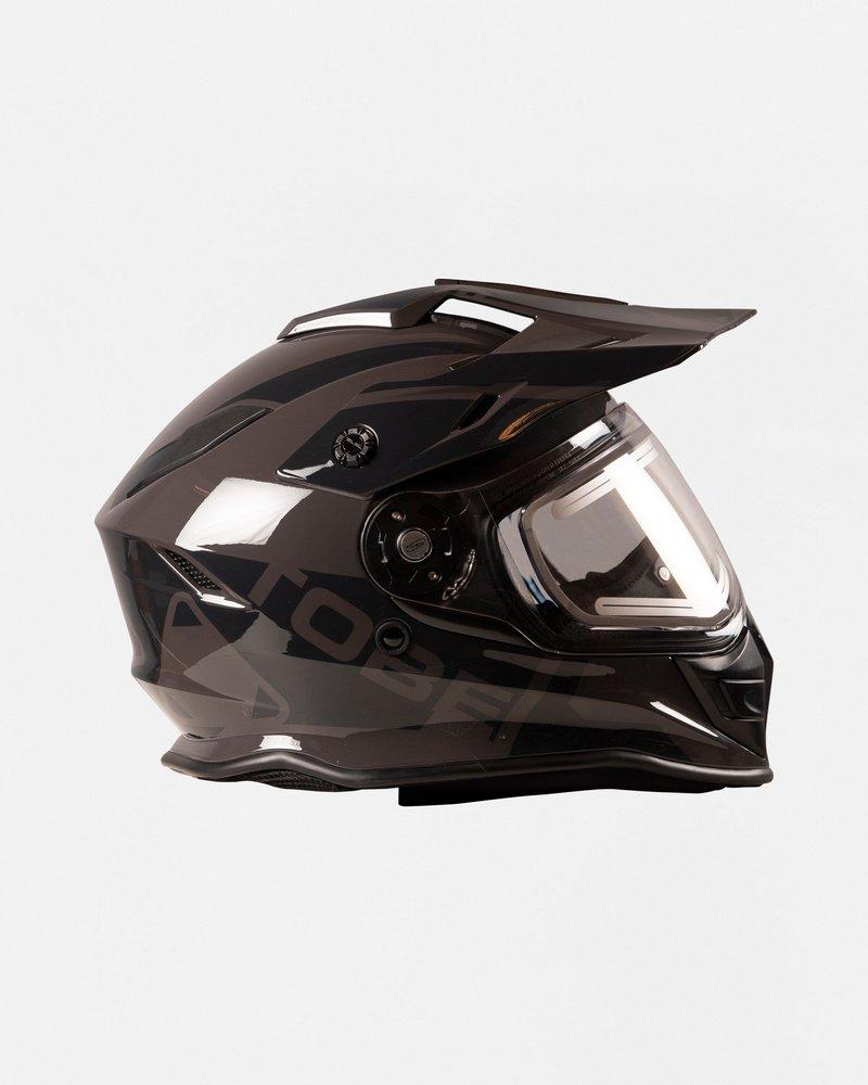 Hjälm TOBE Ventus, Bridger Black/Grey Gloss